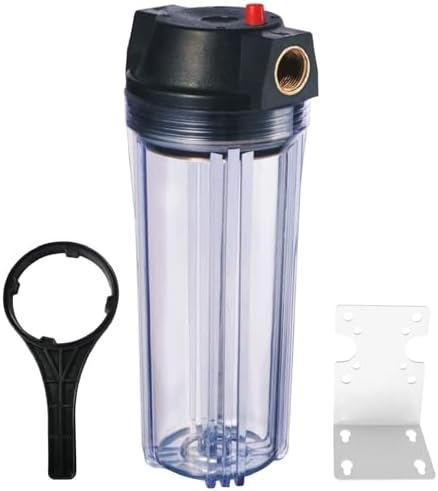 Geekpure 10 Inch Whole House Slim Water Filter Housing - 3/4"NPT Brass Port by Geekpure
