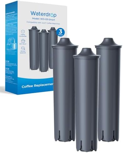 Waterdrop C03 Replacement for Jura® Claris Smart Coffee Filter, 3 Pack by Waterdrop