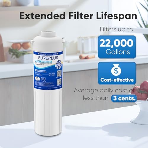 PUREPLUS WFC5300A Under Sink Water Filter, 22000 Gallons, 99.99% Chlorine Reduction, NSF/ANSI Certified, Replacement for WFS5300A Under Counter Water Filtration System - Image 4