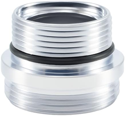 Faucet Aerator Adapter, M18.5 Male to 55/64" Male Adapter(M18.5-M22) by XNTONG