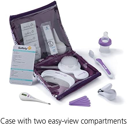 Safety 1st Deluxe Baby Healthcare and Grooming Kit, Pyramids Grape Juice, Newborn Baby Essentials, One Size, 24 Pieces - Image 2