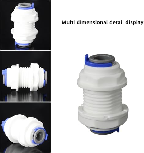 5/16" Push-in Bulkhead Fittings for Water Purifiers (3 Pack) - Image 3