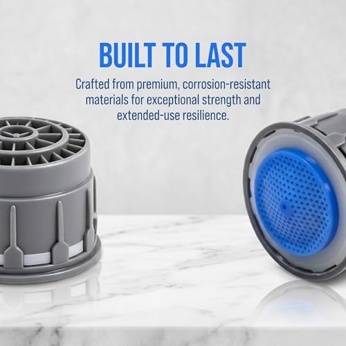 3-Pack 116711 Faucet Aerator, 1.5 GPM, for Moen Bathroom and Kitchen Sink - Image 5