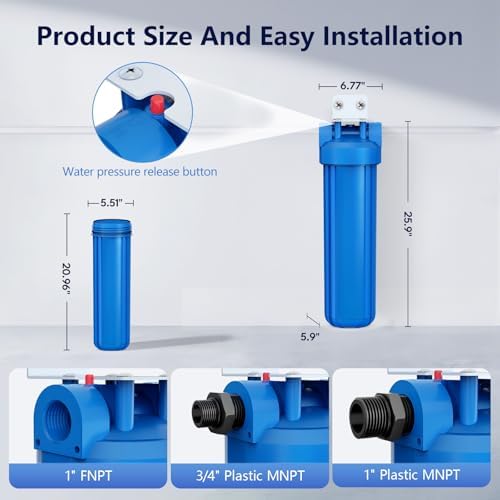 Whole House Salt Free Water Softener, Prevent Water Scale Buildup - Image 5