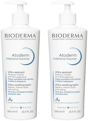 Bioderma Atoderm Intensive Balm, Hydrating Balm for Dry to Atopic Sensitive Skin, Face & Body Moisturizer with Ultra Soothing Anti-Itching Formula, Fragrance-Free, Non-Greasy & Non-Sticky for Family by Unknown