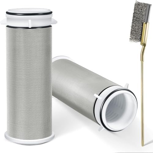Enhon 2 Pieces 50μm Spin Down Sediment Filters Replacement Cartridges by Clickhere