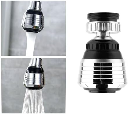 360° Rotate Swivel Water Saving Tap Aerator Diffuser Faucet Nozzle Filter Adapter, Fit M22 M24 Kitchen Sink & Utility Faucets by LEIMEICEI