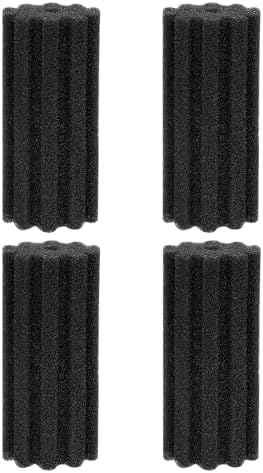 hygger Pack of 4 Replacement Sponges for Aquarium Vertical Stripes Double Sponge Filter (S) by hygger