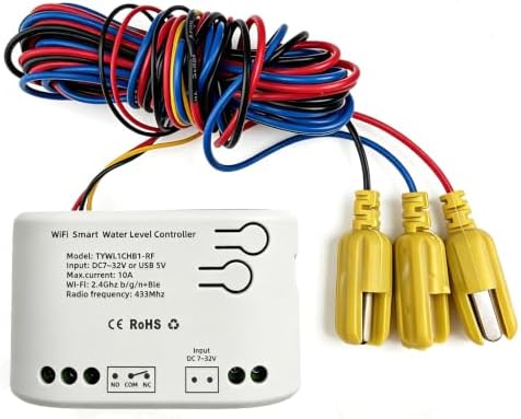 Tuya WiFi Water Level Controller/Monitor/Detector with Auto Fill Drain Mode by Unknown