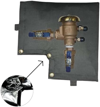 Backflow Insulation Pouch - Pressure Vacuum Breaker Cover(Grey) - Image 3