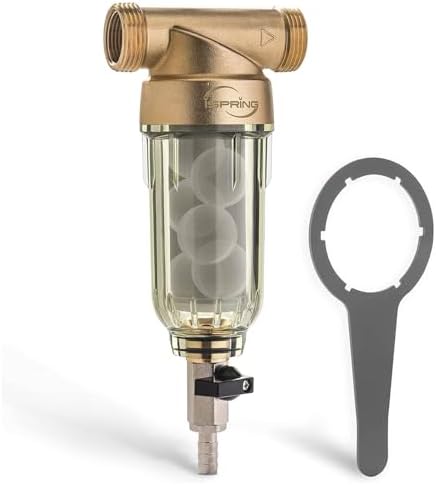 iSpring WSP-500SL Spin Down Sediment Filter, Sediment Buster, 500 Micron by iSpring