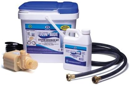 Flow-Aide Descaler Kit with Bucket, Pump, Hoses and 1 Quart of Flow-Aide Descale by J.C.+Whitlam