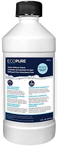 EcoPure EPCL Universal Water Softener Cleaner – Removes Iron, Rust & Sediment – Extends System Life – Compatible with All Brands by EcoPureWaterSolutions
