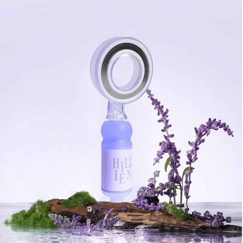 Vitamin C & Aromatherapy Skincare Spa Shower Head with Handheld, Filtered Showerhead for Hard Water - Removes Chlorine & Heavy Metals, Softer Skin & Hair Care (Lavender Scent) by Unknown