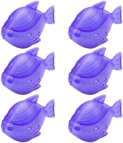Humidifier Cleaning Fish, Tank Cleaner for Most Humidifiers, 6 Pack, Purple by Funmit