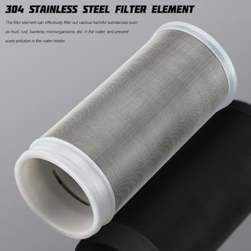 40 Micron Spin Down Sediment Filter, Reusable Whole House Sediment Water Filter System for Well Water, Washing Machine Flushable Prefilter Filtration, Universal for Motorhomes - Image 3