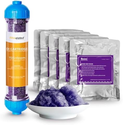 Filterelated DI Resin Cartridge, Color Changing for 0 TDS RO - Image 6