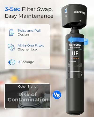 Waterdrop RF15-UF Water Filter Replacement for WD-15UA-UF/15UB-UF/15UC-UF - Image 5