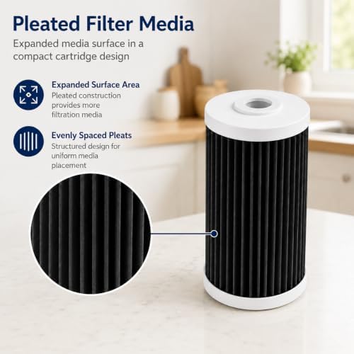 4.5 x 10 Whole House Filter Compatible with AO Smith WH-PREL-RCP, 1 Pack - Image 4
