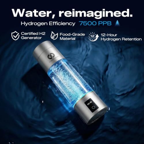 PUREPEBRIX Hydrogen Water Bottle | IHSA Certified 7560 PPB - Image 3
