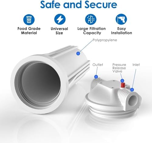 SimPure DB1025 (Not for DB10P & DB10C) O Ring Replacements, Seals, Gaskets, Whole House Water Filter Housing Standard 10"X2.5" (3 Pack) - Image 5