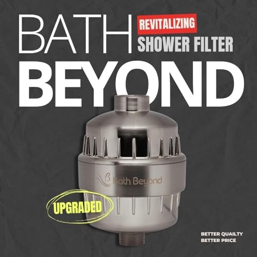 Shower Filter Vitamin C 15 Stage High Output Water Filter With cartridge for Hard Water - Shower Head Filter Removes Chlorine Fluoride and Improves The Condition of Your Skin, Hair - Image 2