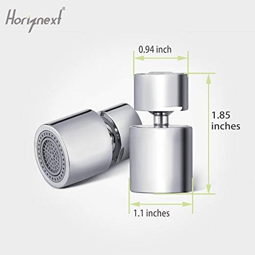 Kitchen Faucet Aerator & Head Replacement, 360° Swivel, 2 Modes - Image 4