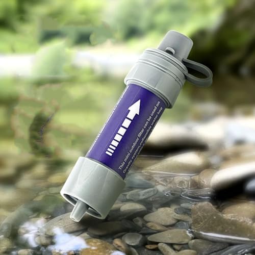 Portable Water Filter, Personal Outdoor Filtration System for Hiking, Camping, Travel & Emergency Preparedness - Image 2