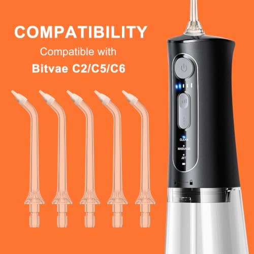 Replacement Head for Bitvae C5/C6 Water Flosser Pik Pocket Tips - Image 2
