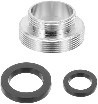 uxcell Faucet Aerator Adapter, M30 Male to M22 Male with Washer, 14mm Length by uxcell