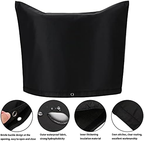 Backflow Insulation Cover 40x24 Inch Irrigation Backflow Preventers Protection Insulated Pouch Outdoor Pipe Cover for Winter Freeze Protection - Image 6