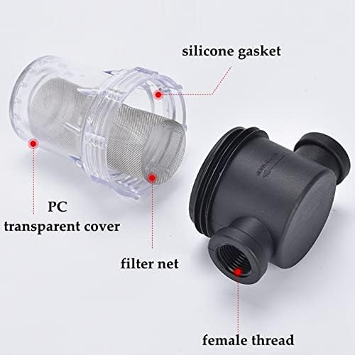 Water Pump Strainer Filter 1 Inch Female NPT Strainer with 100 Mesh Screen - Image 3