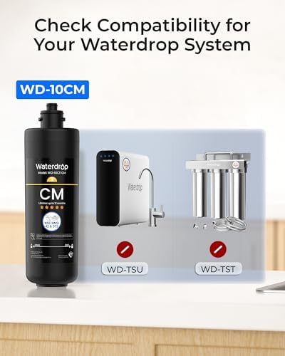 Waterdrop WD-10CM Water Filter Replacement for Waterdrop TSB-CM, 12 months - Image 3