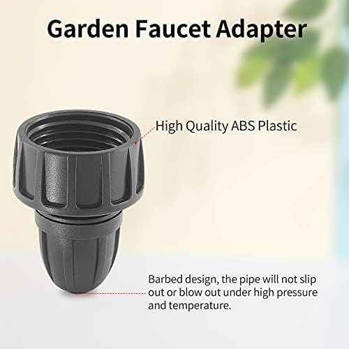 4Pcs 3/8" and 3/4" Drip Irrigation Hose Connectors - Image 3