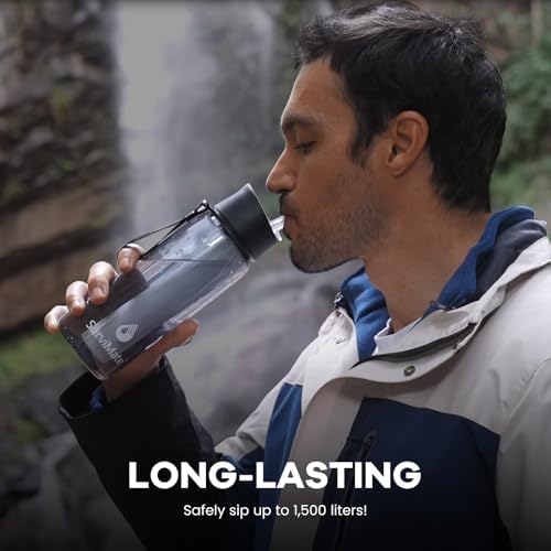SurviMate 5-Stage 0.01μm Ultra-Filtration Filtered Water Bottle BPA-Free - Image 6