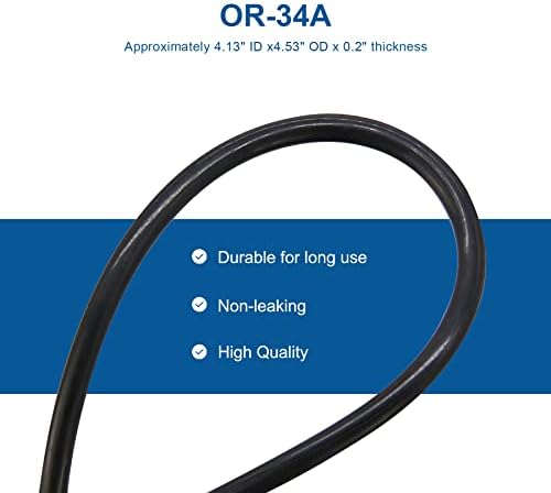 OR-34A Whole Housing Filter O-Ring (3/Pack) - Image 2