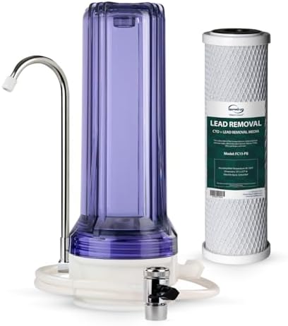 iSpring CKC1C-PB Lead Removal Countertop Drinking Water Filteration System by iSpring