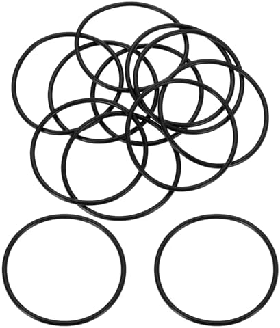 uxcell 10Pcs AS-138 NBR 70A O-Rings 2-1/8"ID x 3/32"CS/2.112"ID x 0.103"CS by uxcell