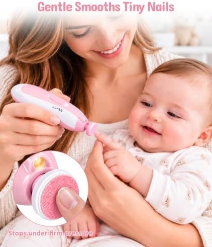 YASEW Baby Grooming Kit with Electric Nail Trimmer, Newborn Essentials - Image 3