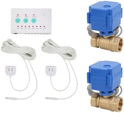 Water Leak Detector with Alarm, Double Valve Protection for Home, US Plug - Image 4