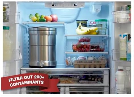 Patriot Pure Ultimate Countertop Water Filter System | NSF Certified 42, 53 & 401 | Removes 99.9% Lead, Arsenic & 200+ Contaminants | Gravity-Fed, No Plumbing | 2.25 Gal - Image 4