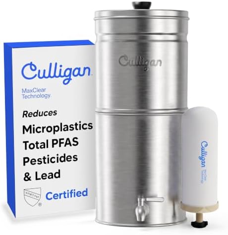 Culligan MaxClear Gravity Water Filter System - Microplastics, Lead & PFAS by CulliganWater