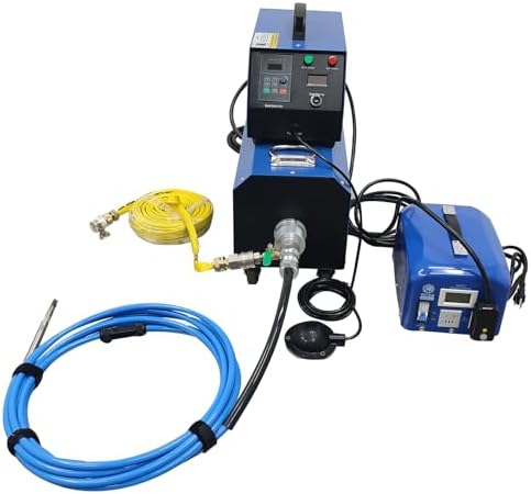 TECHTONGDA Pipe Cleaner Boiler Tube Cleaning Machine with Alloy Steel Drill Bit, 110V/220V Heat Exchanger Evaporator Tube Cleaning Machine, 26.3ft Flexible Shaft, Applicable Pipe Diameter 0.47-1.42in - Image 7