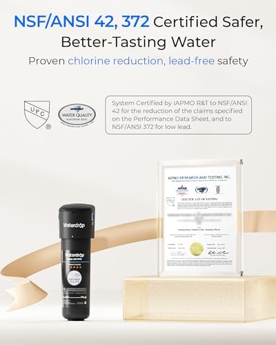Waterdrop 10UA Under Sink Water Filter System, NSF/ANSI 42 Certified 1 Year - Image 4