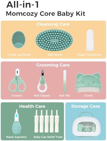 Momcozy Core Baby Kit, Basic Baby Shower Gift & Registry Essential Kit - Image 3