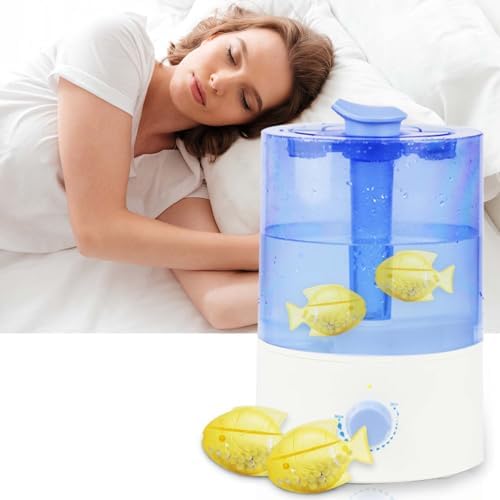 Humidfier Cleaner Fish for Humidifier & Fish Tank, 6 Pack, Yellow - Image 4