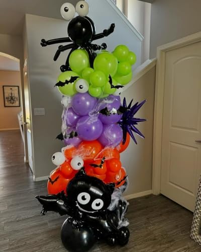 Halloween Balloon Arch Kit, 129Pcs Orange and Black Latex Balloons - Image 7