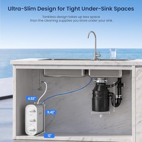 GLACIER FRESH GFU06 Tankless Ultra Filtration Undersink Water Filter System - Image 2