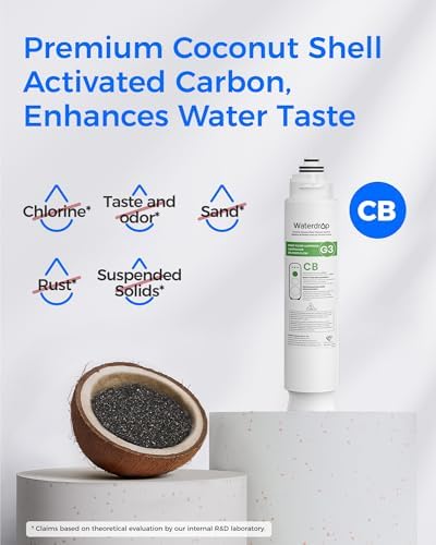 Waterdrop G3-2CFCB Filter, Replacement for G3-W & G3P600 & G3P800 RO System - Image 4