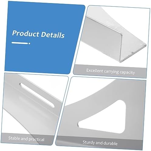 Stainless Steel Water Heater Wall Bracket Pair, Hollow Support - Image 4